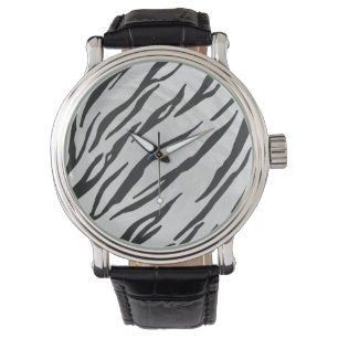 Montre Tiger noir et blanc