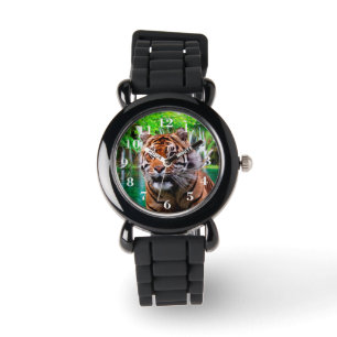 Montre Tigre et cascade