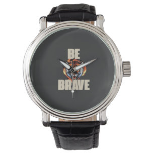 Montre Tigre Soyez Courageux   Accessoire de Motiv