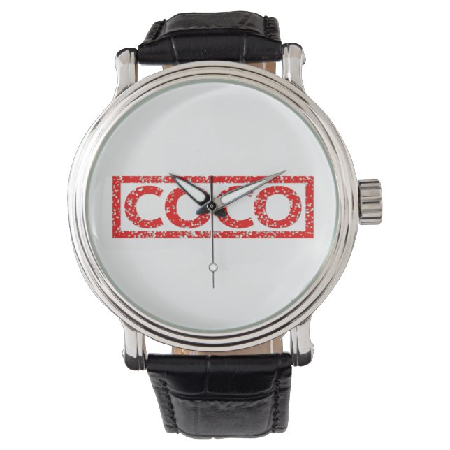Montre Timbre Coco (devant)