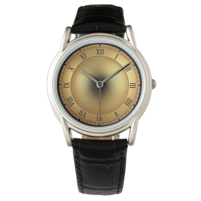 Montre Time Machine ~ Black Hole ~ Time Travel ~ Watch (devant)