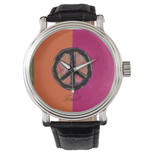 Montre Tirrell Peace Watch (devant)