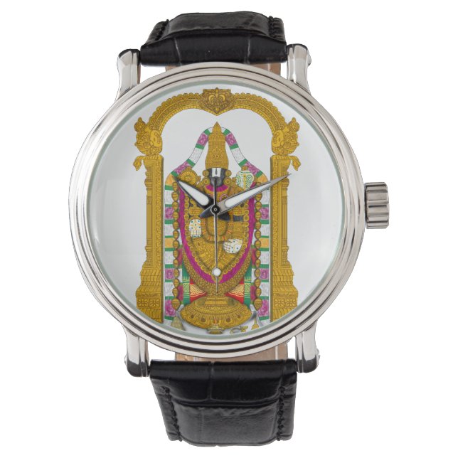 Montre Tirupati Balaji Clock & Home Wall Decor (devant)