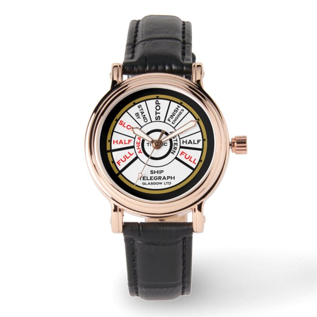 Montre Titanic Ship Speed (Recto)