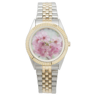 Montre Tokyo Cerisiers en Fleurs – Sakura Rose Pâle Épano
