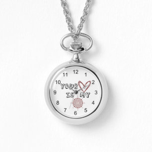 Montre Ton coeur est mon boussole