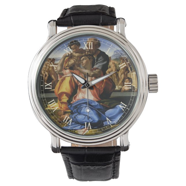 Montre Tondo Doni ou Madonna Doni de Michel-Ange (devant)
