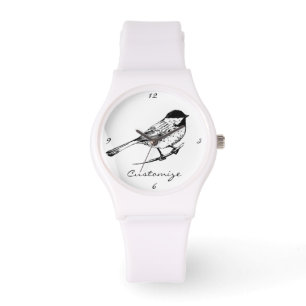 Montre Tonnerre de chickadee à calotte noire
