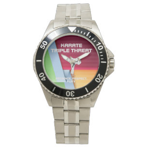 Montre TOP Karate Slogan