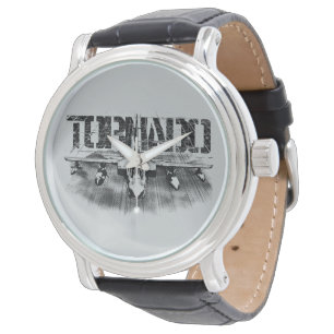 Montre Tornado IDS Cuir Vintage noir