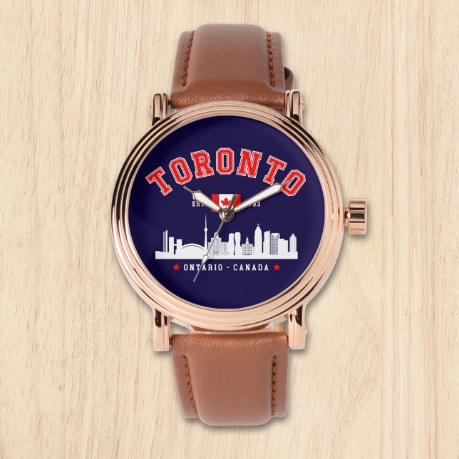 Montre Toronto Canada Skyline City (Créateur téléchargé)