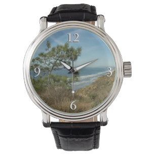 Montre Torrey Pine and California Coastline Landscape