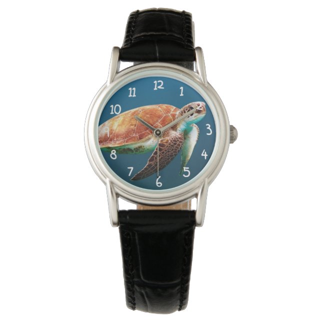 Montre Tortue de mer (devant)