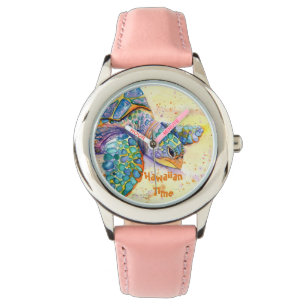 Montre Tortue de mer à la plage