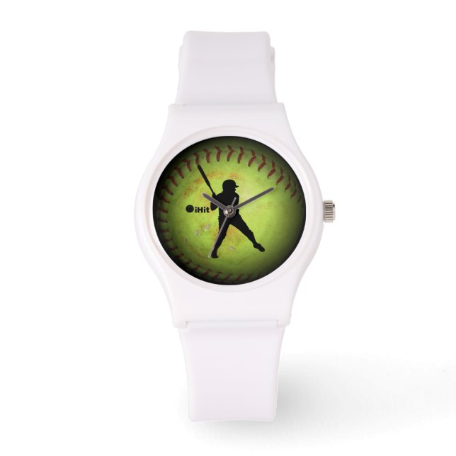 Montre Toucher Fastpitch softball Silhouette (Recto)
