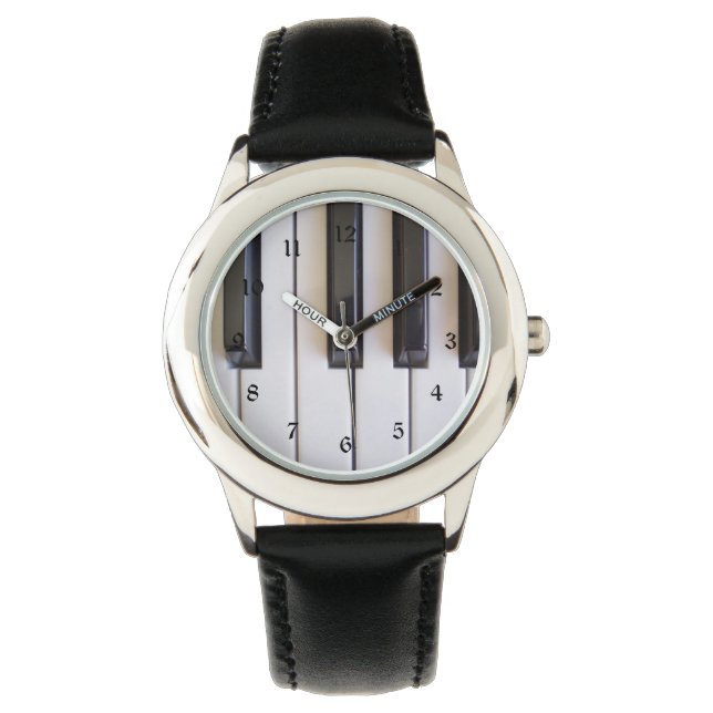 Montre Touches de piano (devant)