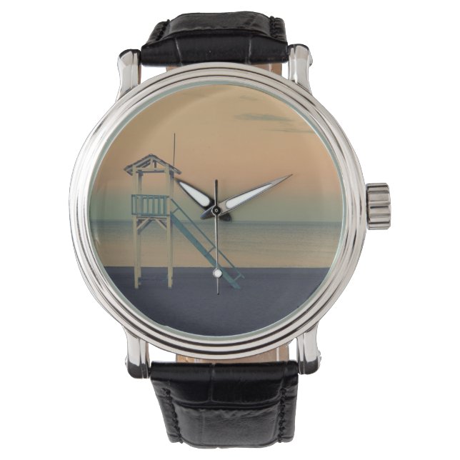 Montre Tour de surveillance de plage Retro (devant)