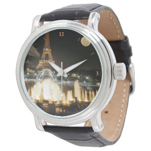 Montre Tour Eiffel la nuit