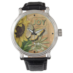 Montre Tournesol et Tour Eiffel