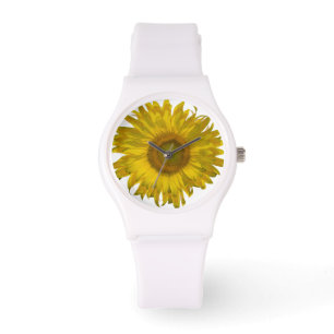 Montre Tournesol jaune