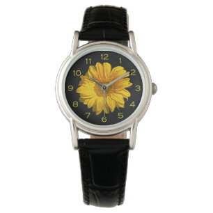 Montre Tournesol Jaune Nombre de femmes cn