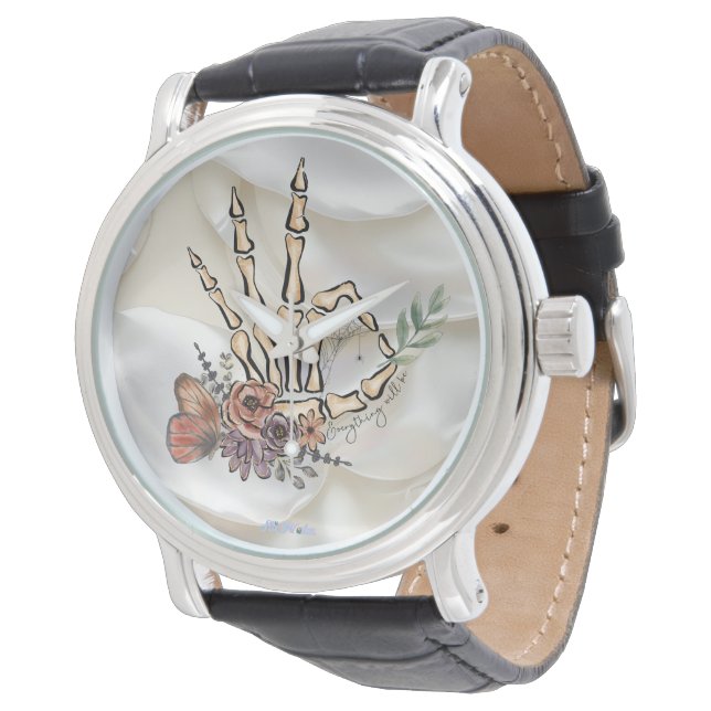 Montre tout sera OK seashell (Incliné)