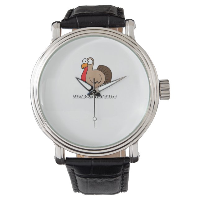 Montre Tout sur ce Baste drôle pour Thanksgiving (devant)