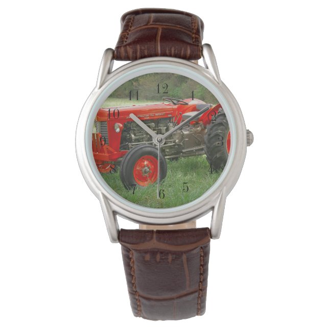 Montre Tracteur rouge (devant)