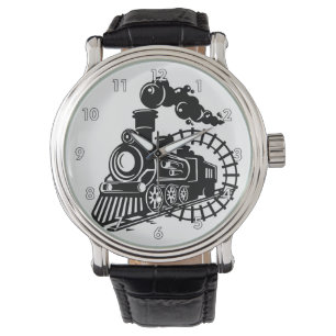 Montre Train à vapeur Vintage très Cool Locomotive