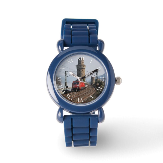 Montre Train de voyageurs à Oberwesel (Recto)