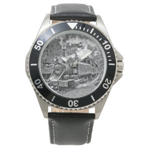 Montre Train moteur à vapeur vintage