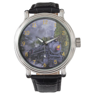 Montre Train moteur à vapeur vintage