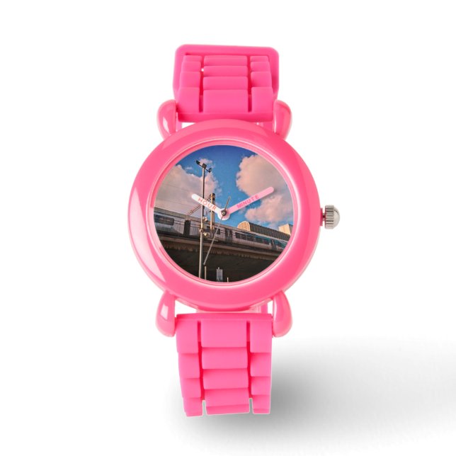 Montre Train sur les rails (Recto)