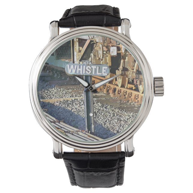 MONTRE TRAINS À VAPEUR (devant)