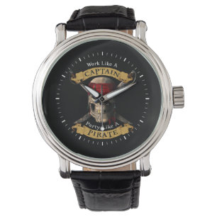 Montre Travailler Comme Une Partie De Capitaine Comme Un 