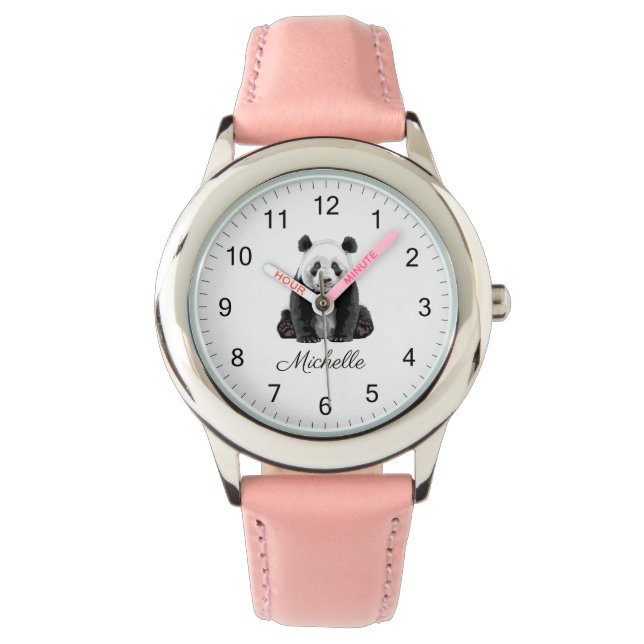 Montre Trendy Cute Panda Bear Personalized  (devant)
