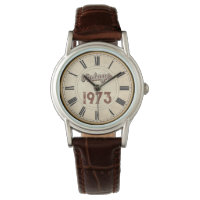 TRENDY NÉ VINTAGE 1973 CHIFFRES ROMAINS