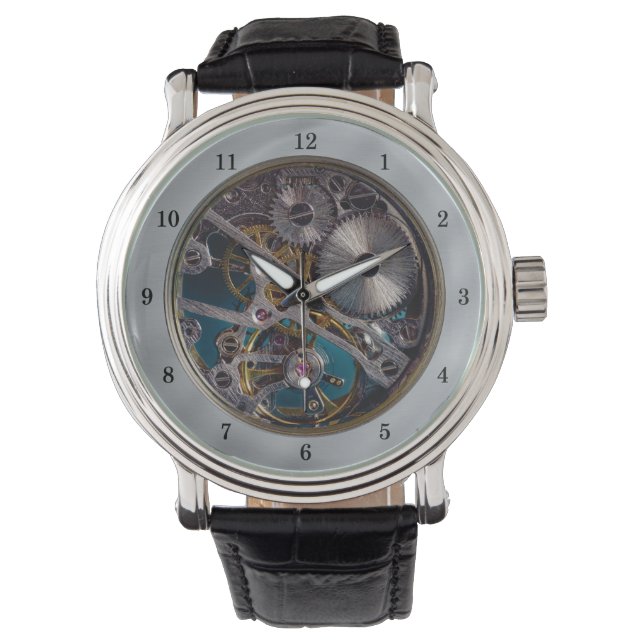 Montre Très amusant Simulé Transparent Wrist Watch (devant)