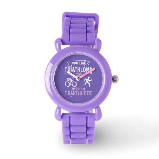 Montre Triathlon Drôle  (Recto)