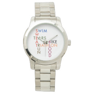 Montre Triathlon Vélo de natation Courir de sang Sueur La