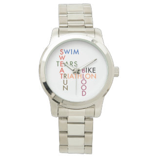 Montre Triathlon Vélo de natation Courir de sang Sueur La