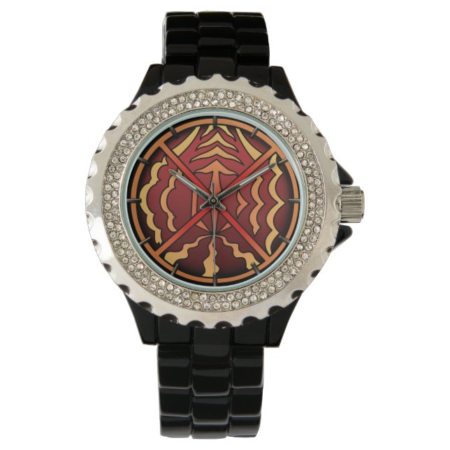 Montre Tribal Watch Spirituel Native Art Wrist Watch (devant)