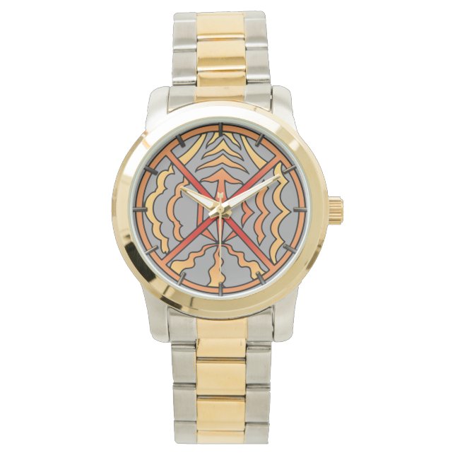 Montre Tribal Watch Spirituel Native Art Wrist Watch (devant)