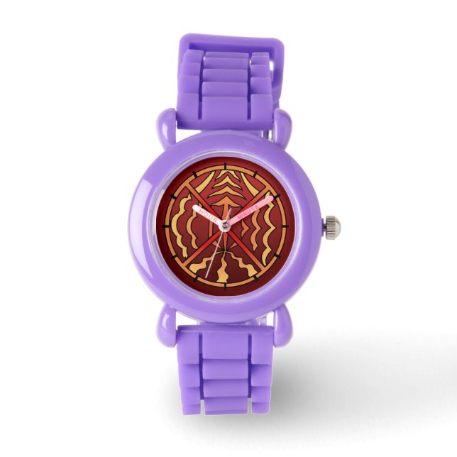 Montre Tribal Watch Spirituel Native Art Wrist Watch (Recto)