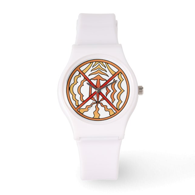 Montre Tribal Watch Spirituel Native Art Wrist Watch (Recto)