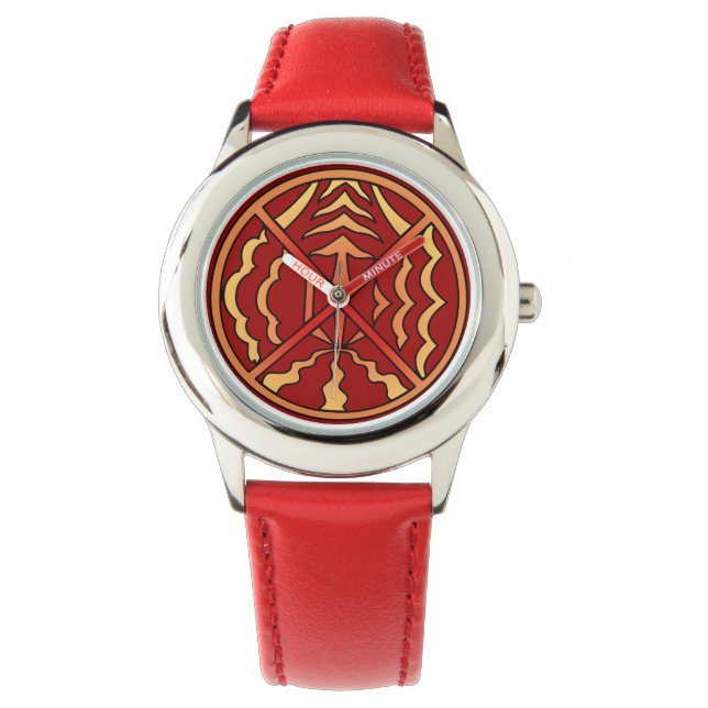 Montre Tribal Watch Spirituel Native Art Wrist Watch (devant)