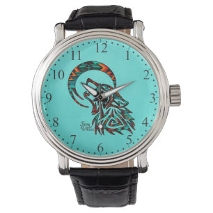 Montre Tribal Wolf Kokopelli