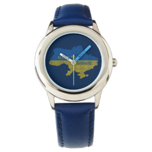 Montre Tricot Ukraine texte de la carte d'Etat Gloire à l