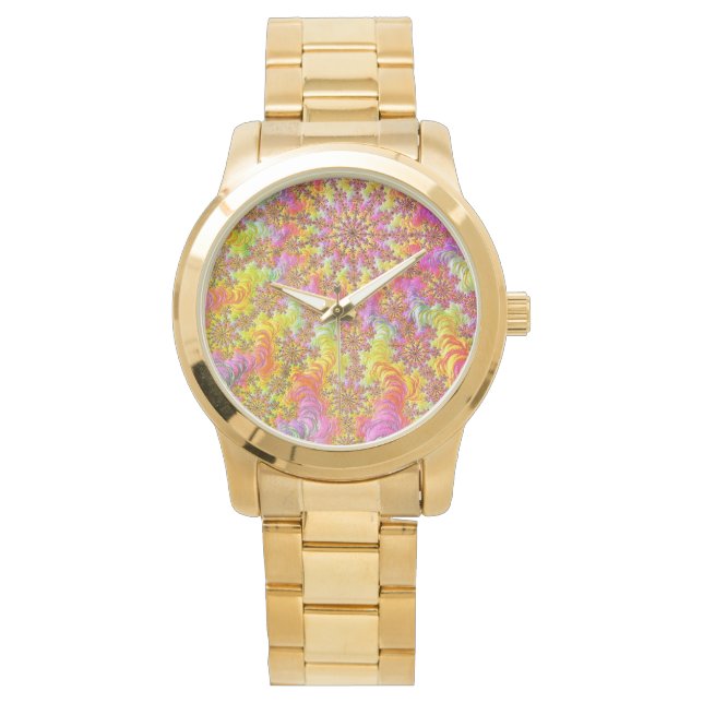 Montre Tripant Groovy Funky Psychédélique Explosion Fract (devant)
