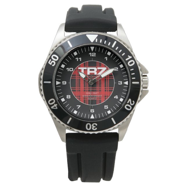 Montre Triumph TR7 - Détail du tartare rouge - Divers Wat (devant)